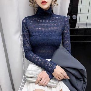Lace Turtleneck